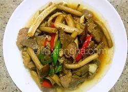 茶树菇炒肉片