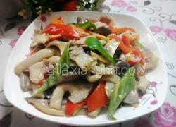 平菇炒肉