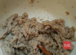 鱼肉珍珠丸子的做法图解3