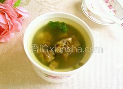 绿豆排骨汤
