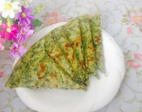 芹菜叶子鸡蛋饼[图]