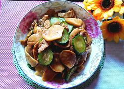 黄瓜杏鲍菇炒肉
