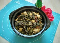 咸萝卜樱炖豆腐