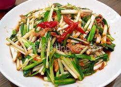酸香韭菜肉丝