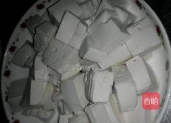 香煎麻辣豆腐的做法图解3