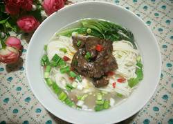 鲜牛肉汤面