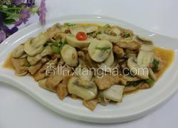 蘑菇炒肉片