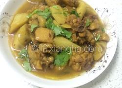 鸡腿炖山药