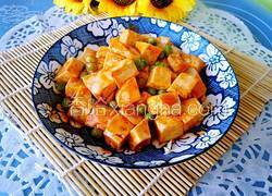 番茄豌豆烧豆腐