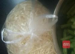 豆角焖面的做法图解3