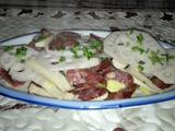 莲藕杏鲍菇炒香肠的做法[图]