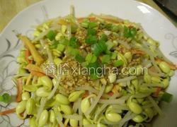 糖醋拌黄豆芽