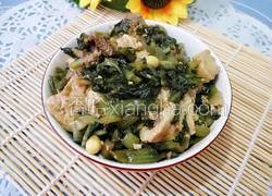 雪里蕻炒豆腐