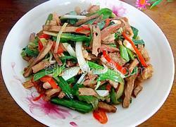 大蒜香干