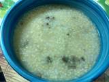 小米鸡肝粥
