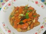 酱胡萝卜肉丁