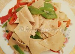 尖椒豆腐皮