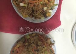 红萝卜炒米线