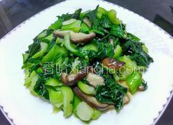 香菇炒青菜