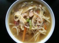 冬笋雪菜肉丝面