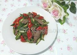秋葵炒牛肉