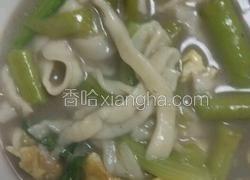 手擀面之汤面条