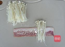 培根卷金针菇的做法图解3