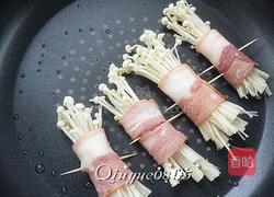 培根卷金针菇的做法图解5
