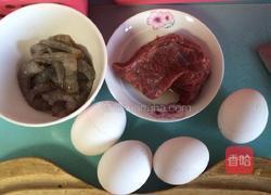 牛肉粒虾仁鸡蛋羹的做法图解1