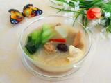 白萝卜炖豆腐小砂锅