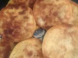玉米面猪油梭饼