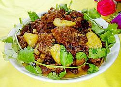 山药焖鸭肉