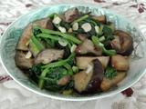 茄子炒菠菜的做法[图]