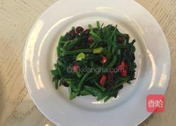 凉拌菠菜的做法图解4