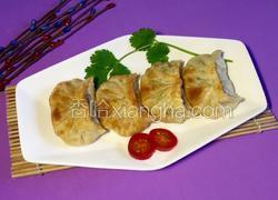 香煎韭菜猪肉饺子