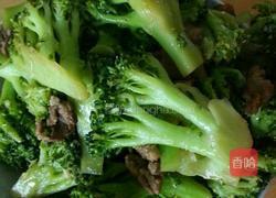 清炒西兰花的做法图解9