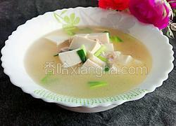 白豆腐瘦肉汤