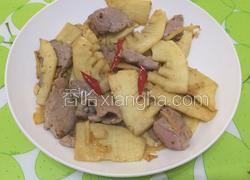 冬笋炒肉片