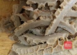 青椒牛肚的做法图解1