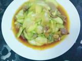 西葫芦炒牛肉