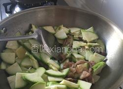 西葫芦片炒肉