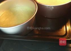菠菜火龙果双色蛋糕的做法图解8