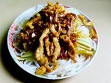 肉丝淋凉米粉的做法[图]