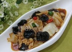 大白菜炒木耳