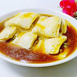白豆腐夹肉的做法[图]
