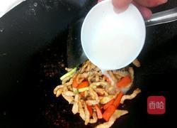 爆腰果肉丝的做法图解8