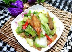 小龙利鱼干炒大白菜