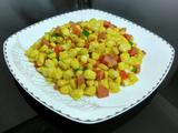 玉米粒炒火腿