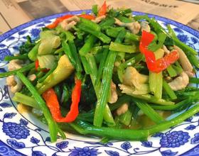 芹菜炒肉丝[图]