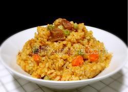 土豆香肠胡萝卜焖饭